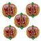 Acrylic Lakshmi Charan Paduka Feet Laxmi Padhuka Good Luck Footsteps Shubh Labh Rangoli Sticker for Door Entrance Home Temple Diwali Decoration Indian Traditional Vara Lakshmi Pagla
